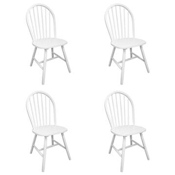 Keukenstoelen Wit Rubberwood | 60% Korting | Koopje, Gebruikt, Drie, Wit, Rustiek