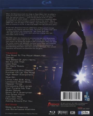 blu-ray - joe bonamassa - LIVE FROM THE ROYAL ALBERT HALL..., Verzenden, Zo goed als nieuw