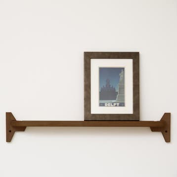 Foto Wandplank Eikenhout Donker 60 cm, Ophalen of Verzenden, Nieuw