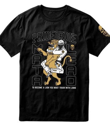 PRiDE or Die Mata Leao T-Shirt Zwart, Ophalen of Verzenden, Nieuw