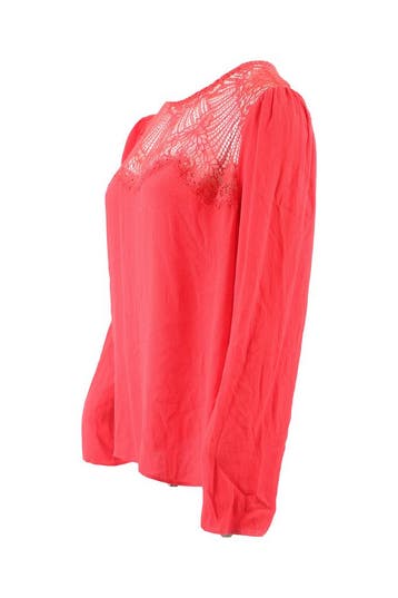 H&M Blouse in maat 48 Rood, Kleding | Dames, H&M, Verzenden, Zo goed als nieuw, Rood