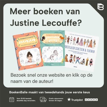 Katten / Tekenen in 10 stappen - Justine Lecouffe, Verzenden, Zo goed als nieuw, Justine Lecouffe