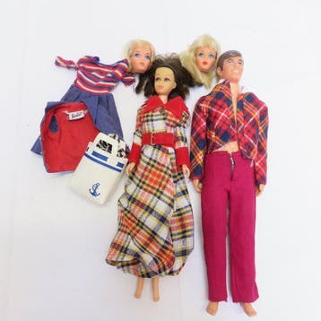 Mattel - Barbiepop Francie (no bangs), Ken - 1960-1970 -