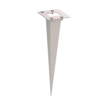 RVS grondspies - 18cm - Met montagemateriaal, Ophalen of Verzenden, Nieuw
