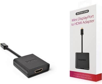 Sitecom CN-346 Mini DisplayPort naar HDMI Adapter (Nieuw), Verzenden, Nieuw