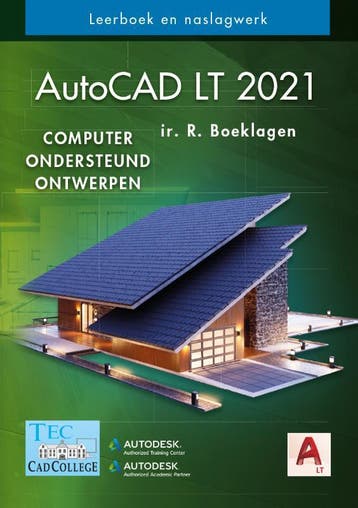 AutoCAD LT2021 9789492250384, Zo goed als nieuw