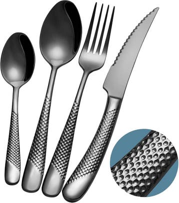 Design Bestekset 18/10 RVS | 34% Korting, Ophalen of Verzenden, Zo goed als nieuw, Rvs of Chroom