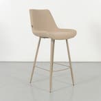 Barkruk Odense, taupe, 4-poot onderstel, Ophalen of Verzenden, Nieuw
