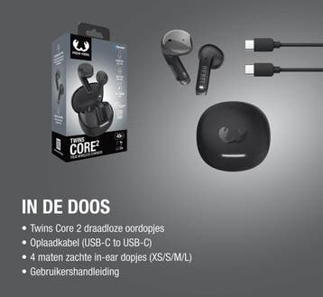 Fresh n Rebel Twins Core 2 - Draadloze oordopjes -, Verzenden, Nieuw