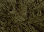 10 meter langharig bont - Taupe - Pluche stoffen, Overige kleuren, 120 cm of meer, Ophalen of Verzenden, Polyester