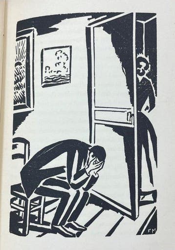 Stefan Zweig/Frans Masereel - Der Zwang. Eine Novelle. Mit, Antiek en Kunst