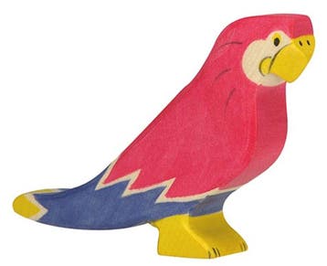 Holztiger houten papegaai speelfigu van €10,99 voor €9,90, Ophalen of Verzenden, Nieuw