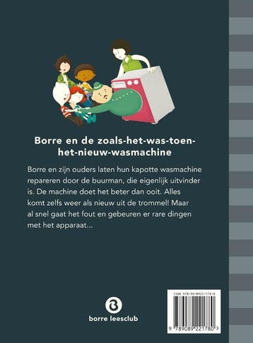 Borre en de zoals-het-was-toen-het-nieuw-wasmachine / De, Boeken, Kinderboeken | Kleuters, Verzenden, Zo goed als nieuw, Jeroen Aalbers
