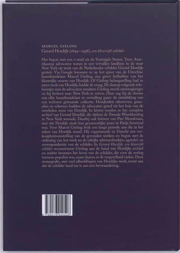 Gerard Hordijk (1899-1959) een kleurrijk schilder M. Gieling, Boeken, Verzenden, Zo goed als nieuw, M. Gieling