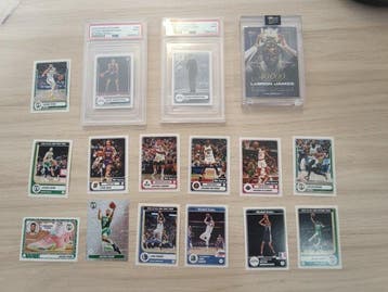 Panini Topps Now Victor Wembanyama, LeBron James, Luka, Nieuw