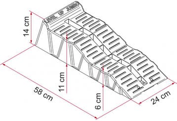 Fiamma Kit Level Up Jumbo in Draagtas, Caravans en Kamperen, Ophalen of Verzenden, Nieuw