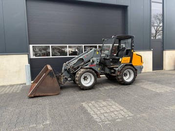 Veiling: Wiellader Giant V6004T TELE Diesel 44kW 2011, Ophalen, Wiellader of Shovel