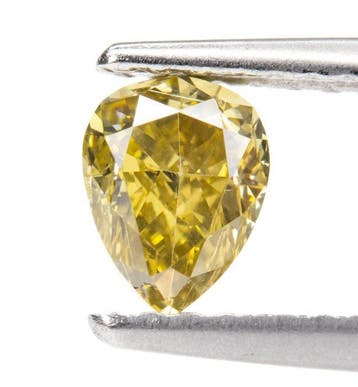 Zonder minimumprijs - 1 pcs Diamant (Natuurlijk gekleurd) -, Nieuw