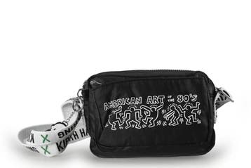 Kipling Schoudertas Zwart | ACTIE, Verzenden, Zo goed als nieuw, Zwart