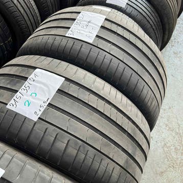 2 x Pirelli PZero 315-35-21 RFT Zomerbanden 5,5mm, Auto-onderdelen, Gebruikt, Band(en), Personenwagen, 315 mm