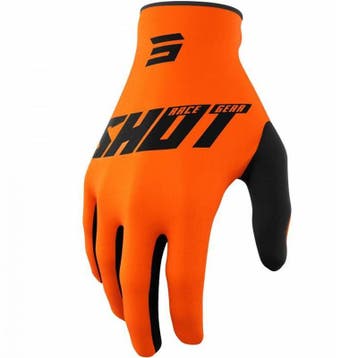 Crosshandschoenen Shot Oranje - MAAT S, Verzenden, Nieuw met kaartje, Motorcrosskleding