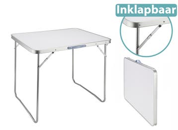 HI Campingtafel - Inklapbaar - 80 x 60 x 69 cm, Verzenden, Nieuw