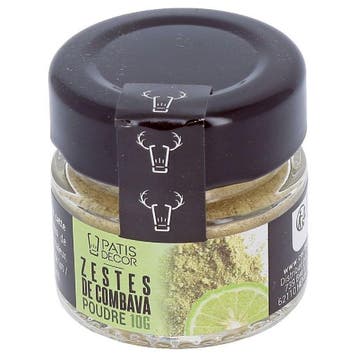 Patis Decor Combava Schil Poeder 20g, Verzenden, Nieuw