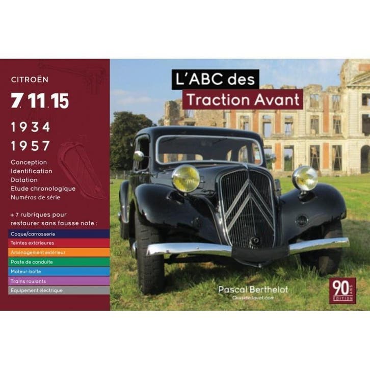 L’ABC des Traction Avant Citroën 7, 11, 15 de 1934-1957, Boeken, Auto's | Boeken, Algemeen, Nieuw, Verzenden