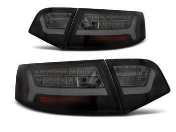 Carnamics Achterlichten | Audi A6 08-11 4-d | LED Bar zwart, Auto-onderdelen, Verzenden, Nieuw