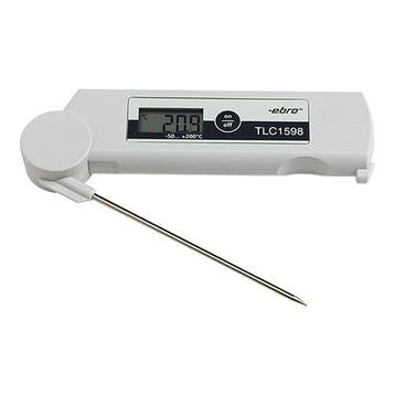 Thermometer digitaal met inklapbare RVS voeler -50t/m +200, Verzenden, Nieuw in verpakking