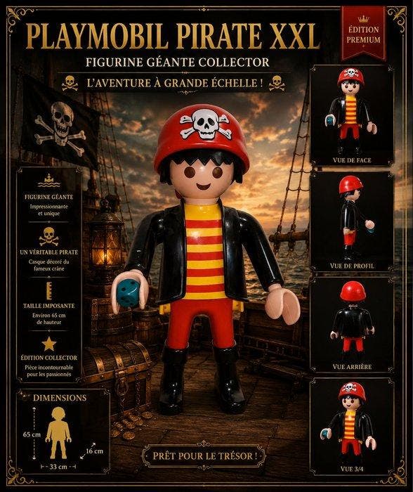 Playmobil - XXL - Playmobil - 2000-2010 - Frankrijk, Antiek en Kunst, Antiek | Overige Antiek