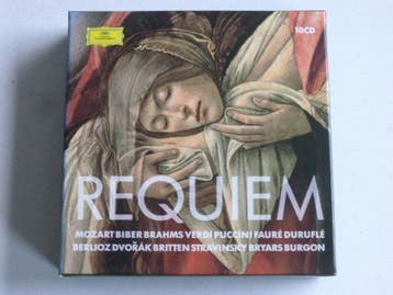 Requiem - Mozart, Biber, Brahms, Verdi, Puccini Faure, Berli, Ophalen of Verzenden, Zo goed als nieuw