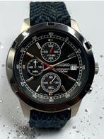 Seiko - Seiko Chronograph 100M - Black Dial - Tri-Compax -