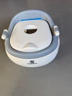 Toilettrainer/kindertoilet Babybefun Grijs/wit (3 in 1), Ophalen of Verzenden, Nieuw