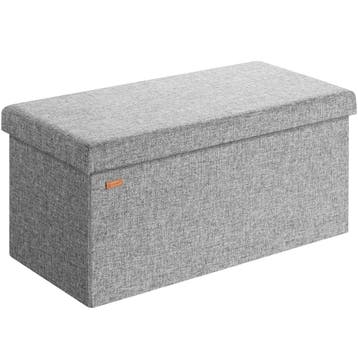Opbergbank Grijs 80x40x40cm (Meubelen, Interieur), Verzenden