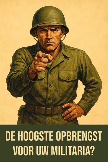 Laat uw militaria veilen – Inleveren kan tot 24 juli!, Verzamelen, Militaria | Tweede Wereldoorlog