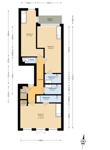 Te huur: Kamer Vierambachtsstraat in Rotterdam