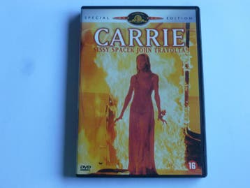 Carrie - Sissy Spacek, John Travolta (2 DVD) special edition, Ophalen of Verzenden, Zo goed als nieuw