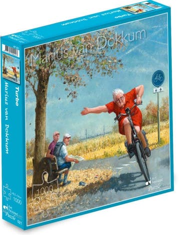 Marius van Dokkum - Turbo Puzzel (1000 stukjes) | Art, Hobby en Vrije tijd, Verzenden, Nieuw