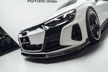 Audi E-Tron GT carbon voorlip splitter, Auto diversen, Tuning en Styling, Verzenden