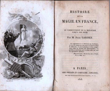 Jules Garinet - Histoire de la magie en France - 1818