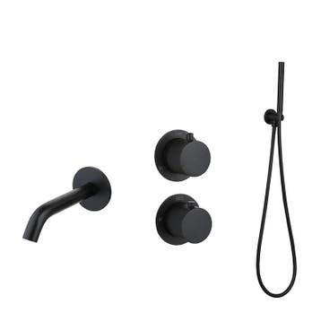 Sani Royal Inbouw Thermostatische Badkraan Set Mat, Nieuw