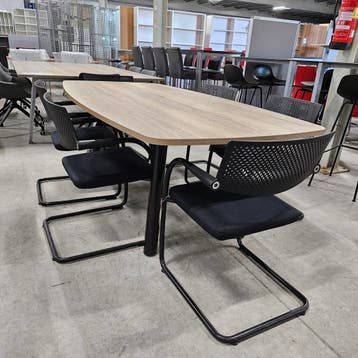 NIEUW Markant bootvormige tafel - 220x110 cm, Ophalen of Verzenden, Nieuw