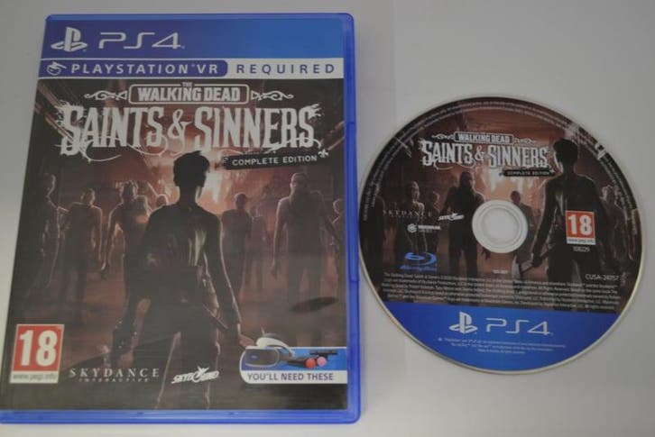 The Walking Dead Saints & Sinners Chapter - Complete Edition, Spelcomputers en Games, Games | Sony PlayStation 4, Zo goed als nieuw