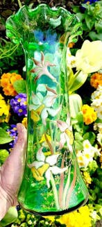 LEGRAS (1839-1916) - Vaas - Sublieme zeldzame grote vaas met