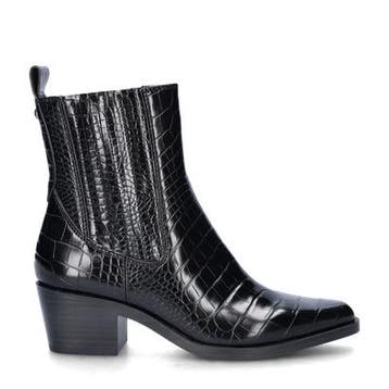 Tamaris rits- & gesloten boots voor dames in het Zwart, Tamaris, Verzenden, Zwart, Lage of Enkellaarzen