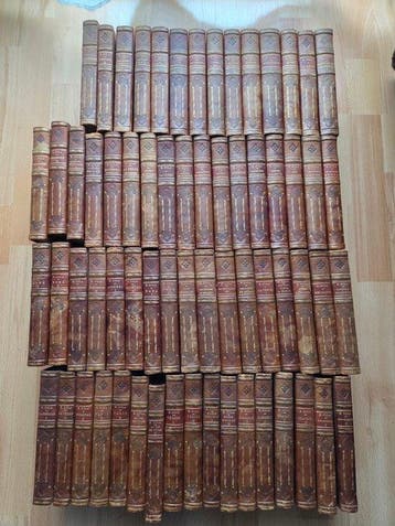 Emile zola - Rare série 68 volumes Émile Zola — Reliure