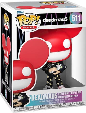 Funko Pop! - Deadmau5 - Deadmau5 with Professor Meowingtons, Verzenden, Nieuw
