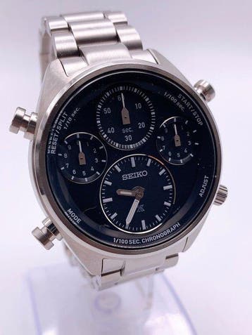 Seiko - Solar Chronograph - Zonder minimumprijs -