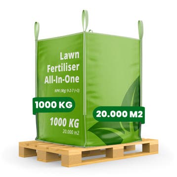 Gazonmest All-In-One (Big Bag 1000 kg - voor 20.000 m2), Verzenden, Mest